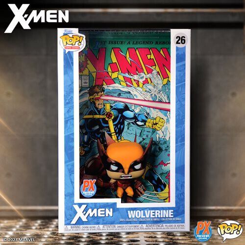 Funko Pop Comic Covers | X-Men | Wolverine PX Exclusive #26 - Pixel Corner