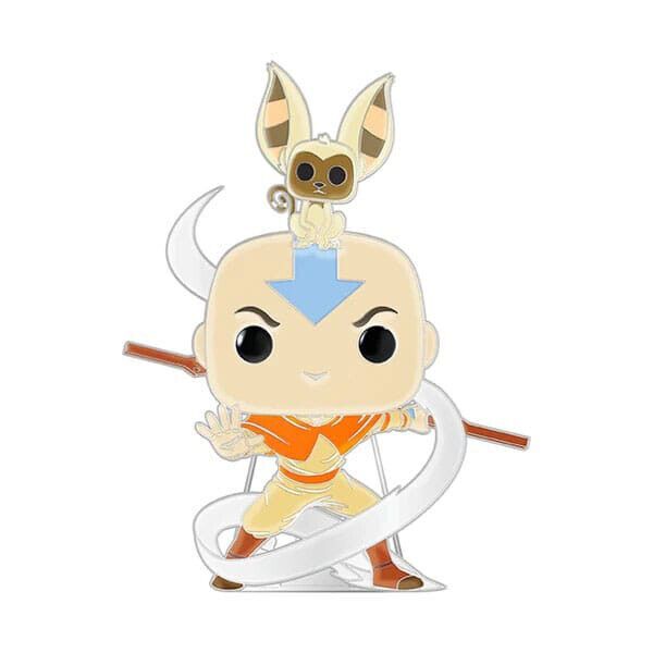 Funko Pop! Pin: Avatar: The Last Airbender - Aang with Momo #55 - Pixel Corner