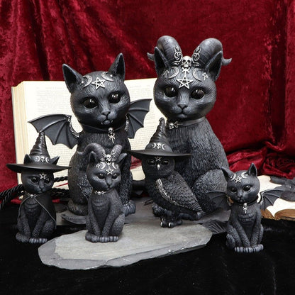 Malpuss Cat 10cm Collectible Figurine | Nemesis Now | Gothic Decor - Pixel Corner