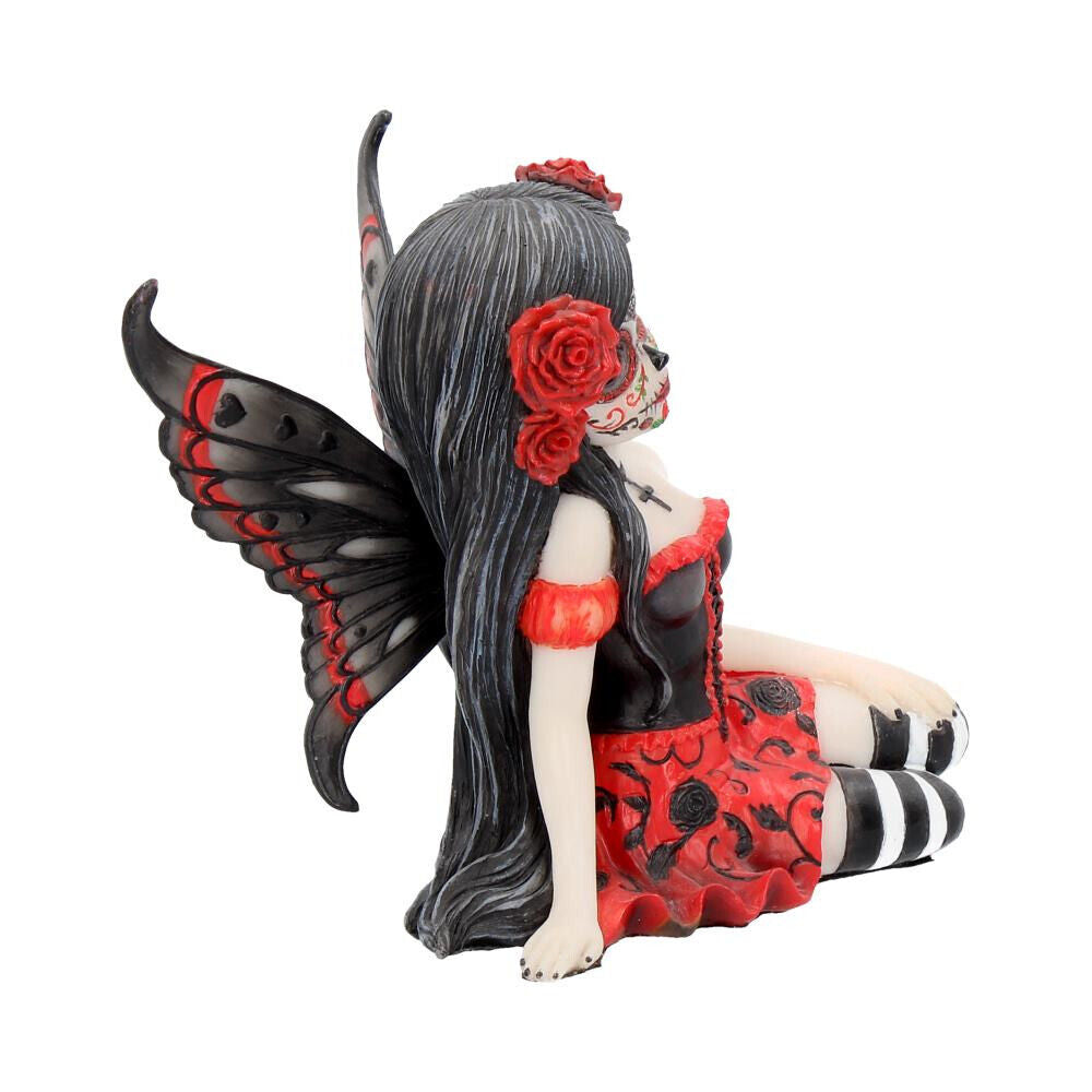 Nemesis Now ROSALIA Figurine Sugar Skull Fairy Ornament 10.5cm - Pixel Corner