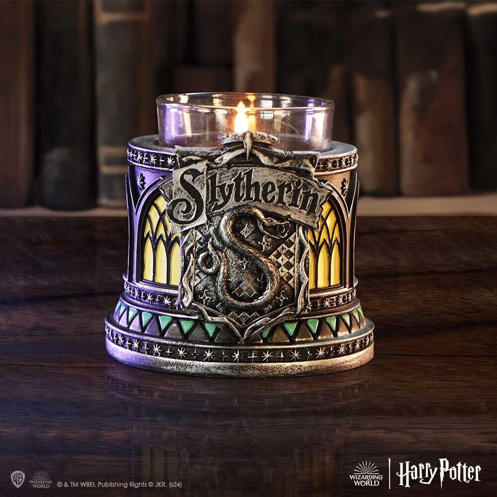 Harry Potter Slytherin House Crest Tea Light Holder - Officially Licensed