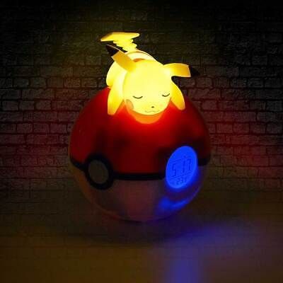 Pokémon Pikachu Light-Up FM Alarm Clock - Nemesis Now - Pixel Corner