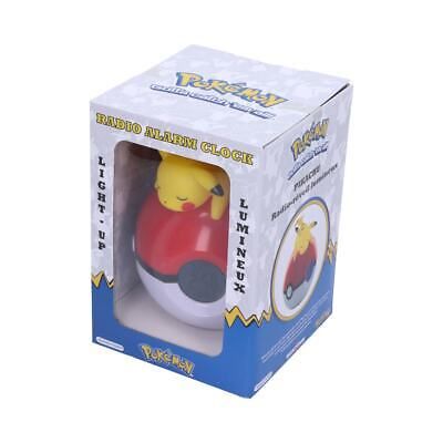 Pokémon Pikachu Light-Up FM Alarm Clock - Nemesis Now - Pixel Corner