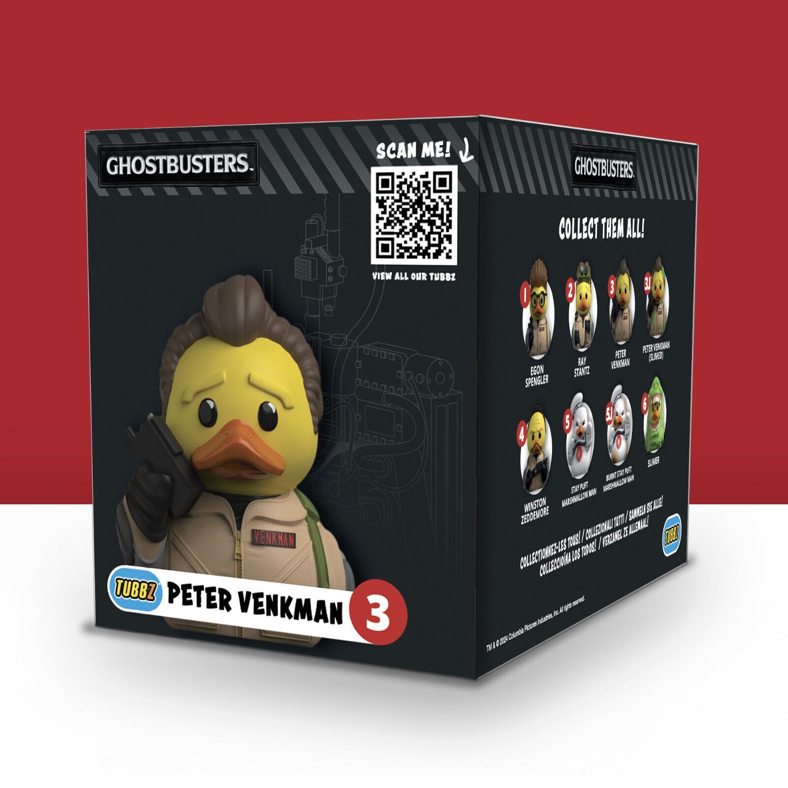 Numskull Official Ghostbusters Peter Venkman TUBBZ (Boxed Edition) - Pixel Corner