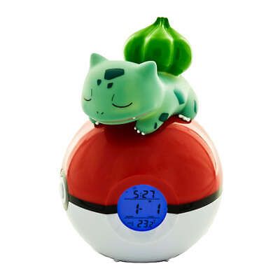 Pokémon Bulbasaur Light-Up FM Alarm Clock - Nemesis Now - Pixel Corner