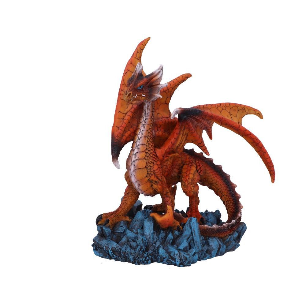 Gothic Orange Dragon "Ember Guard" Figurine Ornament Nemesis Now New & Boxed