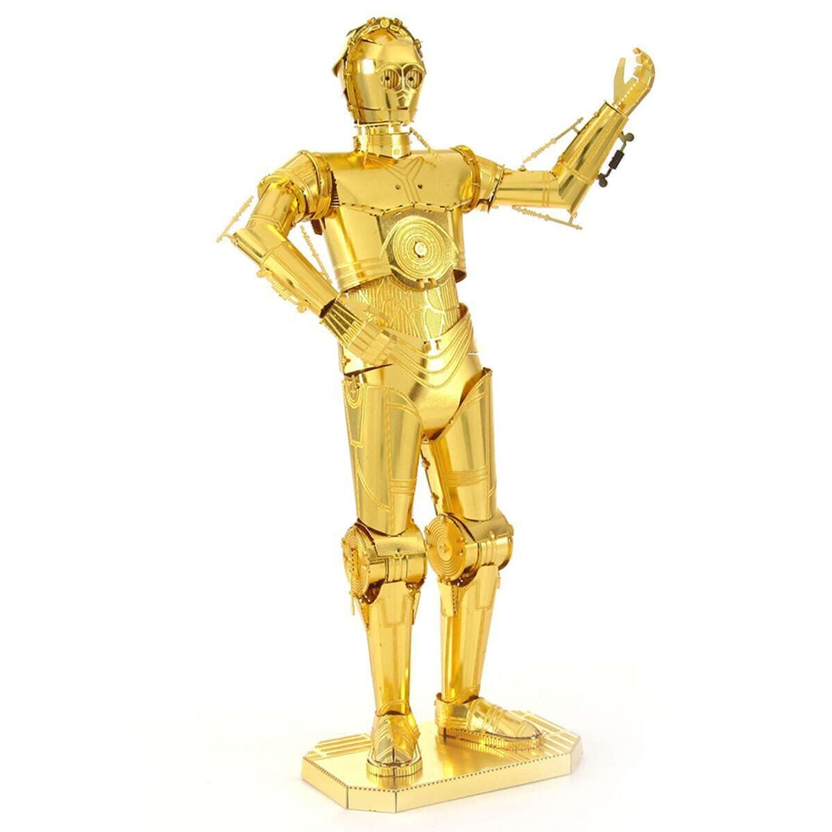 Star Wars C-3PO Gold Metal Earth Model Kit - Fascinations Metal Earth 3D - Pixel Corner