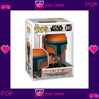 STAR WARS THE MANDALORIAN JUDGE 3.75" POP VINYL FIGURE FUNKO 667 NEW - Pixel Corner