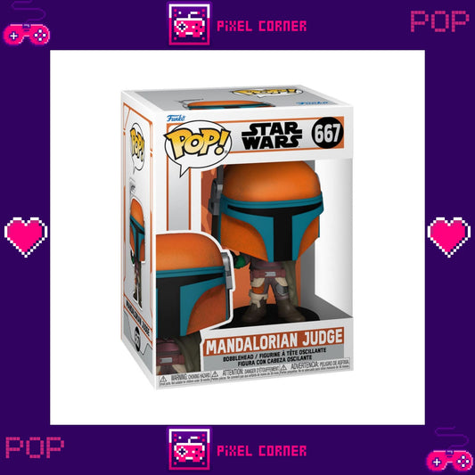 STAR WARS THE MANDALORIAN JUDGE 3.75" POP VINYL FIGURE FUNKO 667 NEW - Pixel Corner