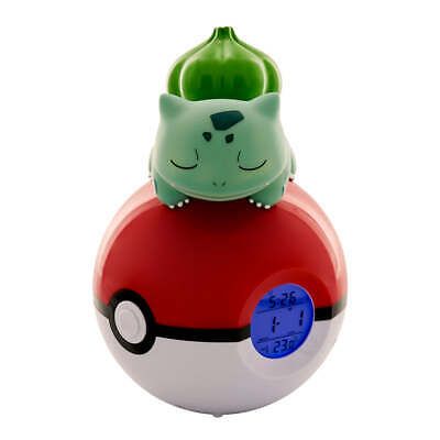 Pokémon Bulbasaur Light-Up FM Alarm Clock - Nemesis Now - Pixel Corner