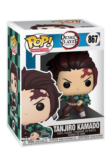 FUNKO POP! Demon Slayer 867# Tanjiro Kamado Vinyl Figure, New - Pixel Corner