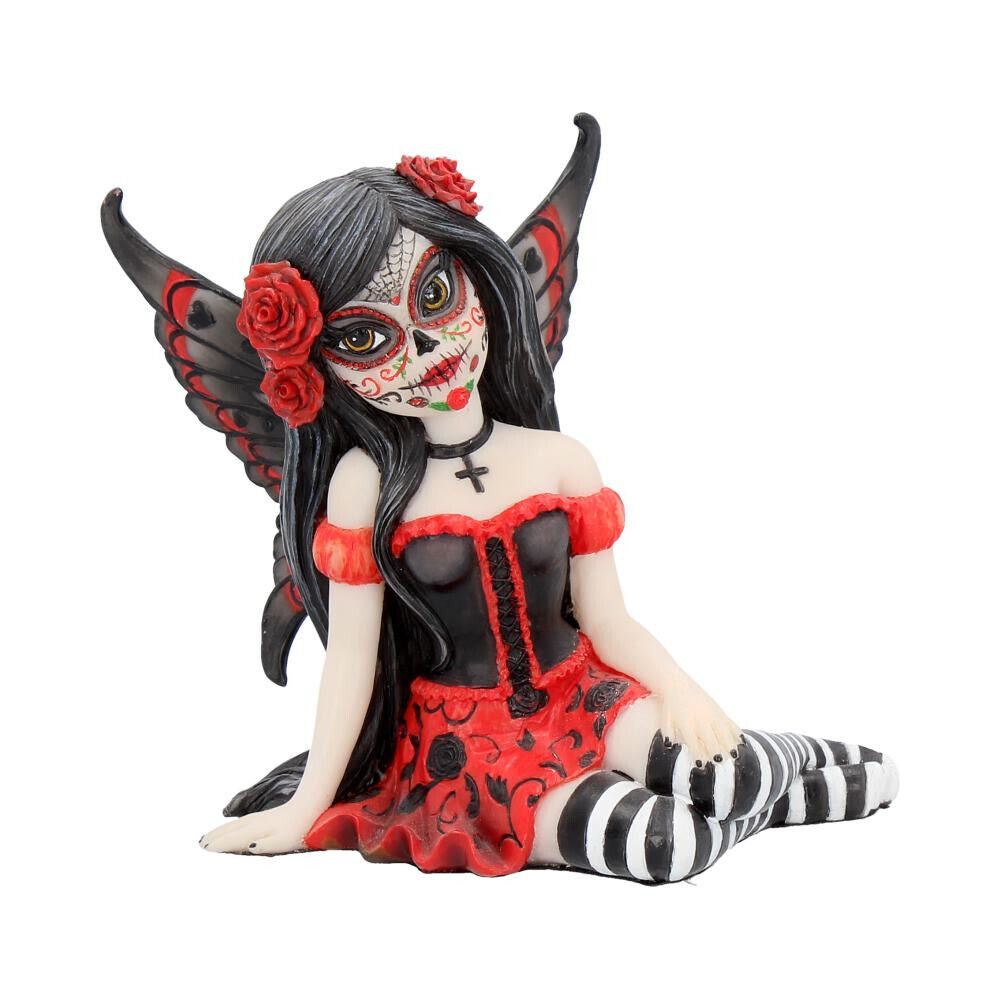 Nemesis Now ROSALIA Figurine Sugar Skull Fairy Ornament 10.5cm - Pixel Corner