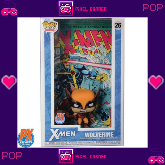 Funko Pop Comic Covers | X-Men | Wolverine PX Exclusive #26 - Pixel Corner