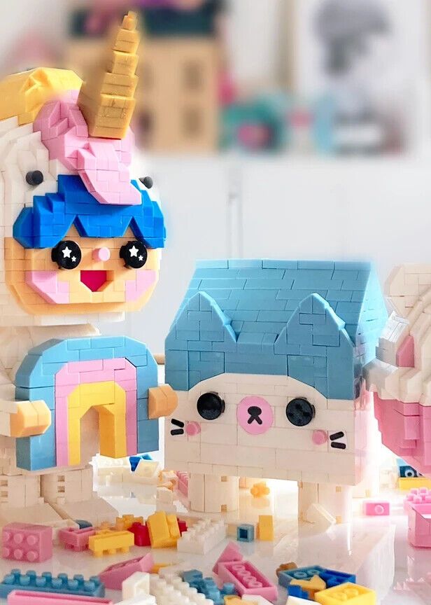 Gary Mini-Bricks | Momiji Collectible | 356 Construction Blocks | Gift Box - Pixel Corner