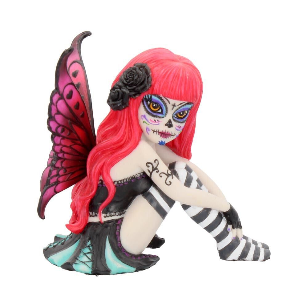 Nemesis Now VALENTINA Sugar Skull Fairy Ornament ORNAMENT 10cm - Pixel Corner