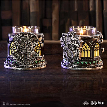 Harry Potter Slytherin House Crest Tea Light Holder - Officially Licensed