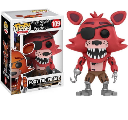 Funko Pop Vinyl Foxy the Pirate 109 Five Nights At Freddys - Pixel Corner