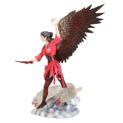 Air Elemental Sorceress Figurine by Anne Stokes