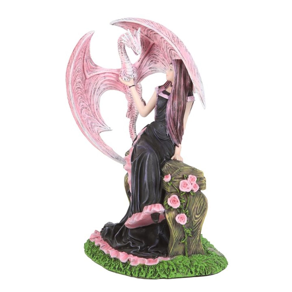 Elegant Dragon Figurine by Anne Stokes