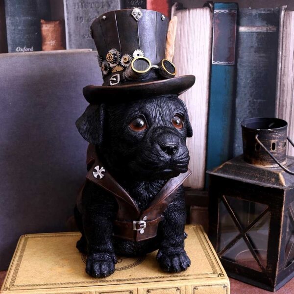 Cogsmiths Dog 21cm Collectible Figurine | Nemesis Now | Steampunk Decor